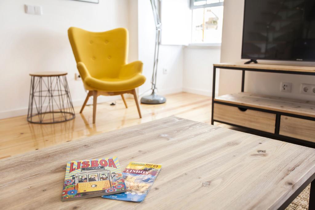 Lovelystay - Cais Apartment River View Lisboa Eksteriør billede